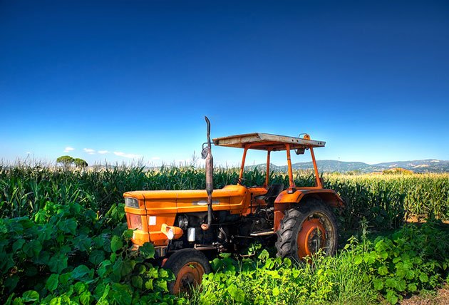 tractor brands by color orange