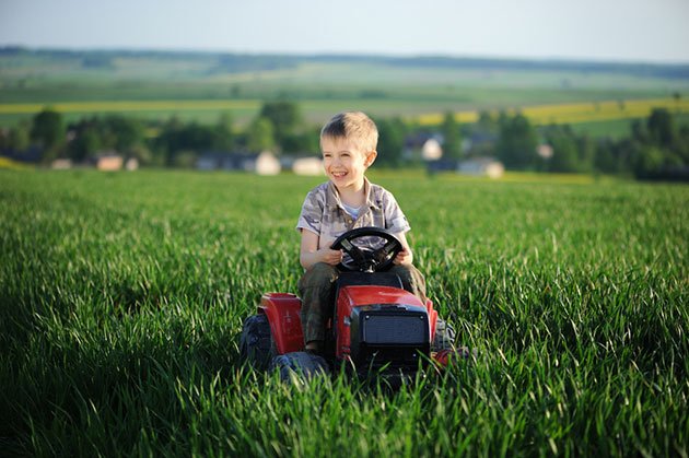 best children's ride on tractor