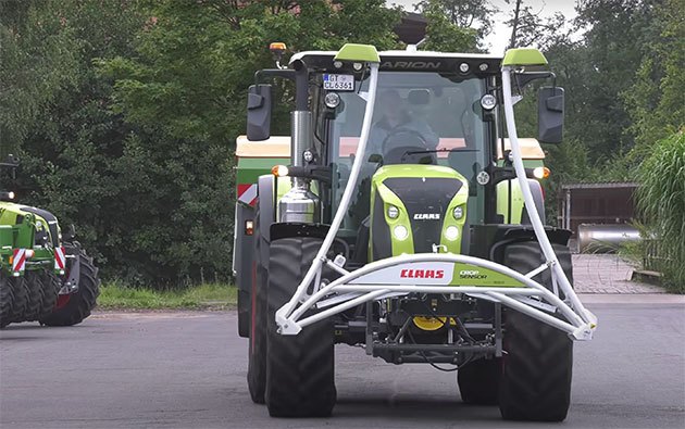 Claas tractor brand
