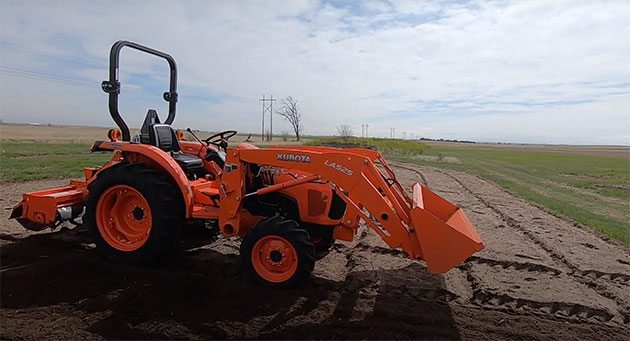 Kubota L2501 - Best hydraulic system & ease of use