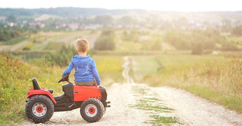 best ride on tractor for kids