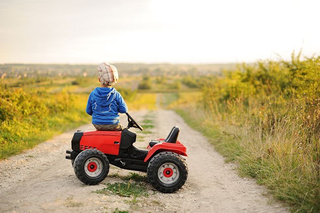 best toddler ride on tractor