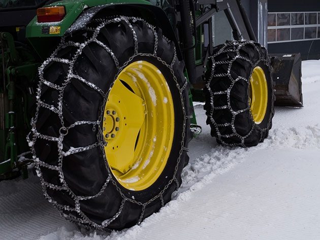 best lawn tractor tire chains