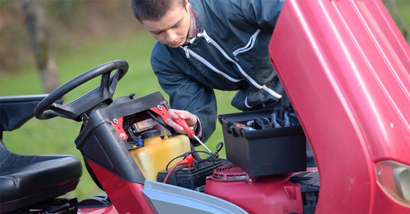 best lawn mower battery