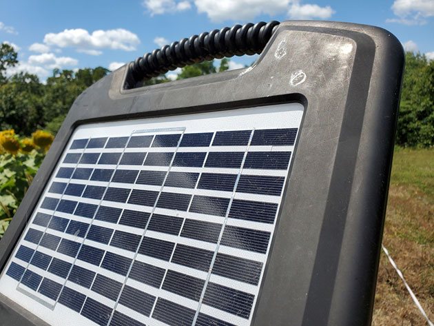 best solar fence charger for goats