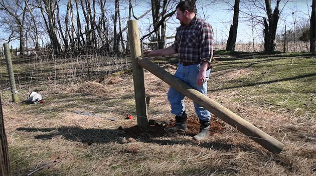 how to install battery powered electric fence