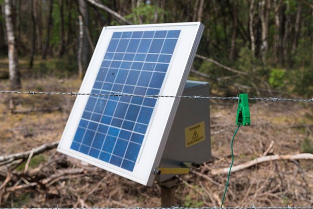 best solar panel for electric fence charger