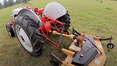 does ford 8n tractor have live pto