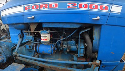 ford 2000 tractor specs