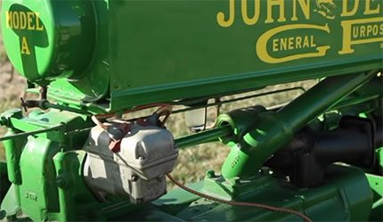 What years did John Deere make the Model A?