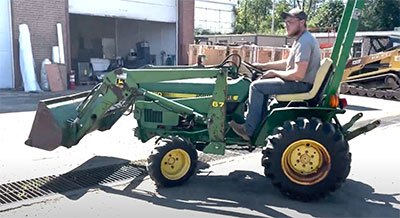 what is a john deere 650 tractor worth
