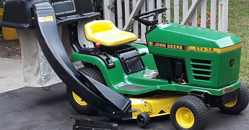 john deere stx38 reviews