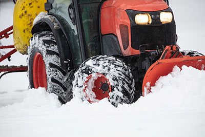 how to keep tractor warm in winter