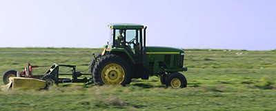 Is a bush hog or finish mower better for pasture