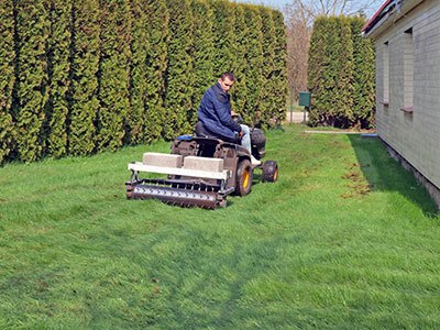 best aerator for lawn tractor