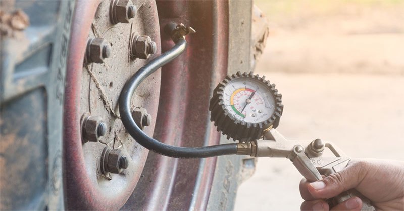 how to fill tractor tires with water