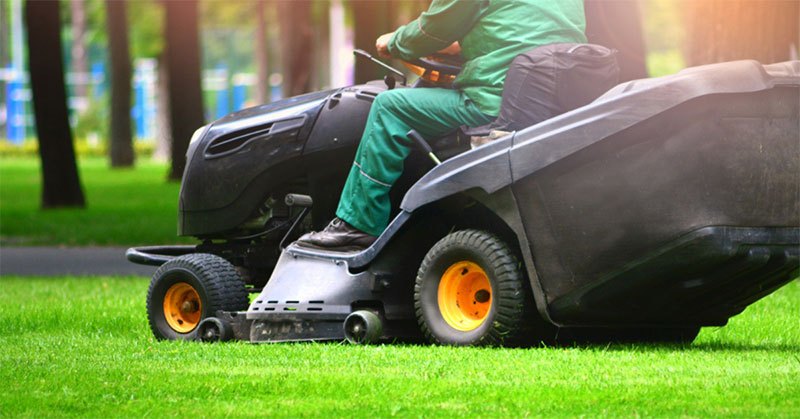 lawn tractor bagger attachment