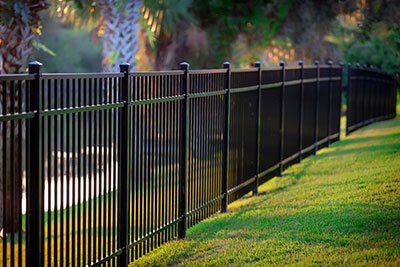 best fence for large property