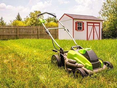 best battery powered lawn mower 2023