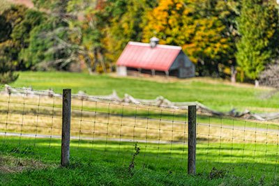 woven wire rolled fencing