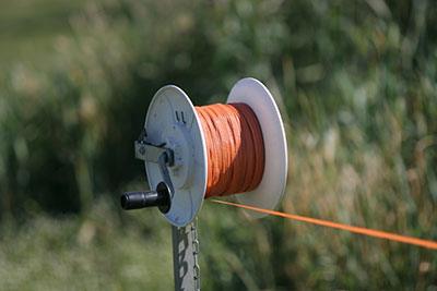 Poly wire fences