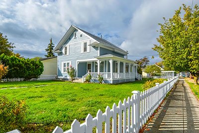 history of the white picket fence