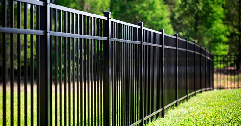aluminum fence