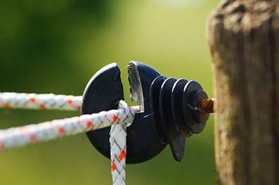 braided electric fence wire