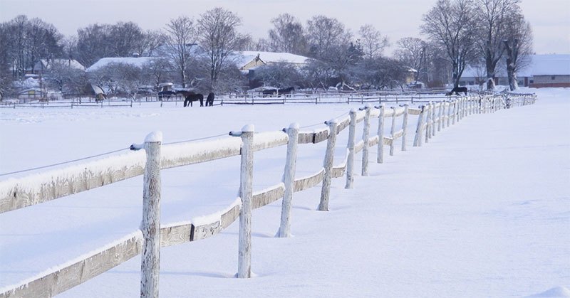 can you install a fence in the winter