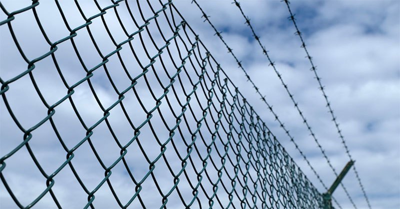 Chain-link fencing