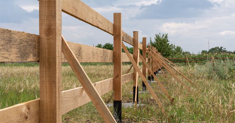 how to build a ranch style fence