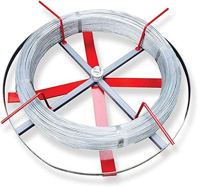 red brand galvanized electric fence wire