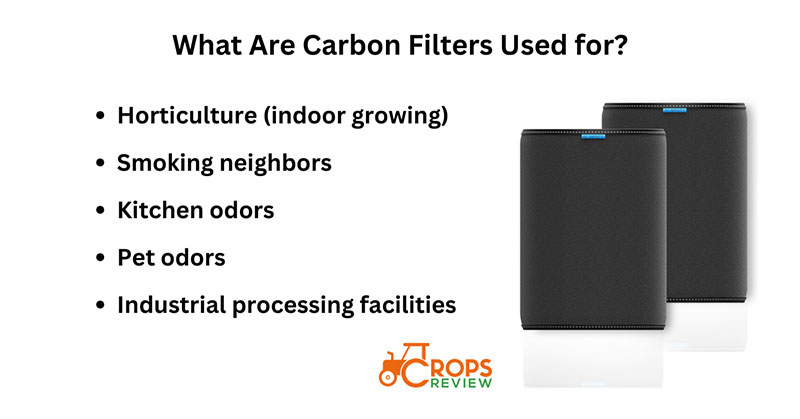 What are carbon filters used for?